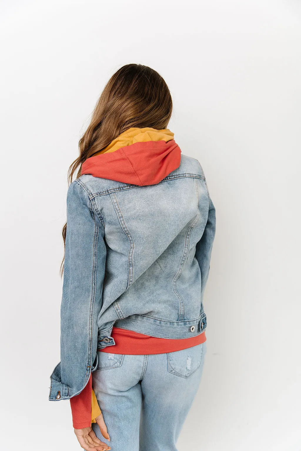 Ampersand Avenue - Classic Denim Jacket- Light Wash