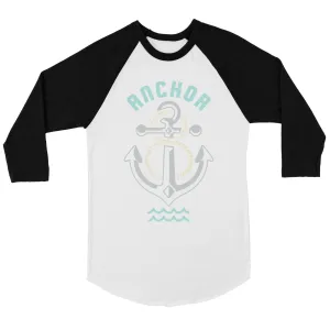 Anchor Hook Mens Baseball Shirt