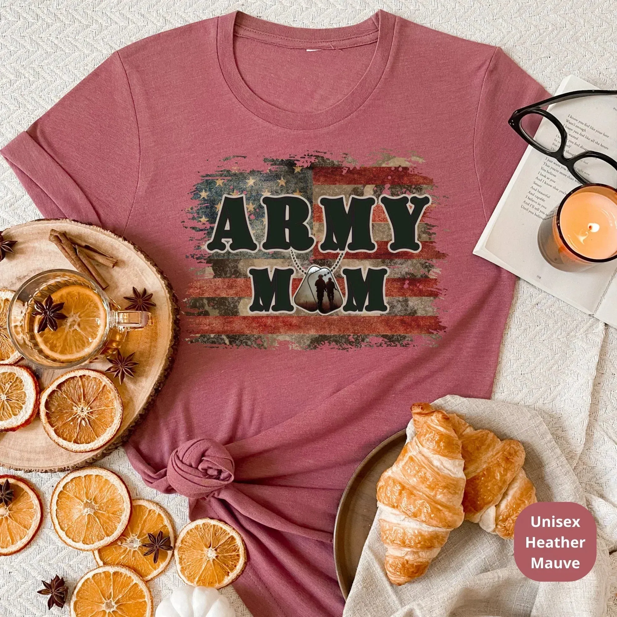 Army Mom Shirt, Military Mom Shirt, Military Wife Sweatshirt, Army Mom Gift, Air Force Mom, Support our troops, Marine Coast guard, Navy Mom