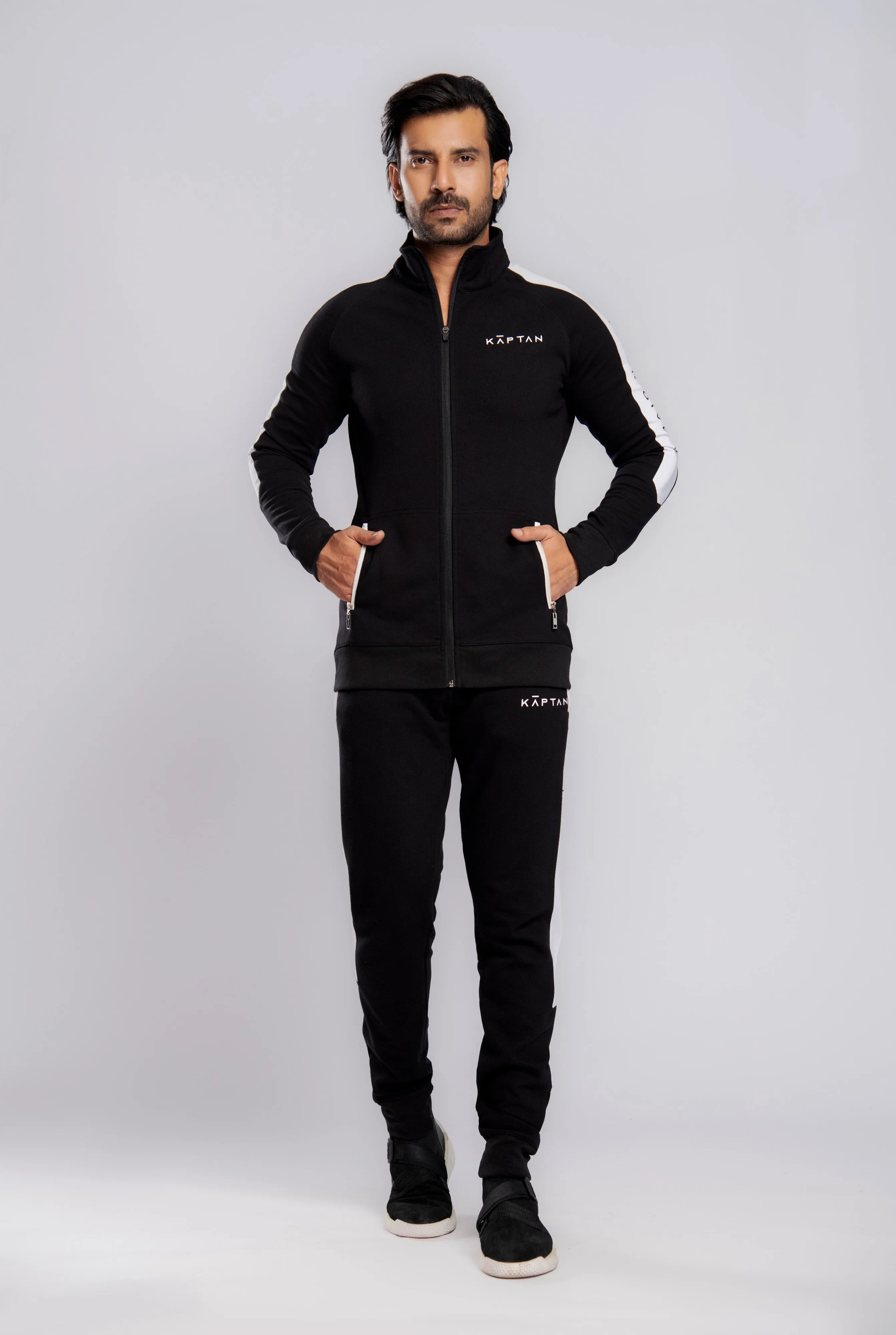 Black Oxford Tracksuit | Kaptan