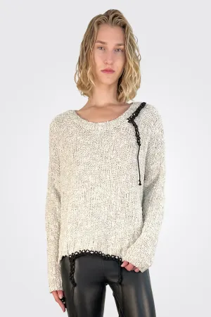 Boxy Sweater - Natural