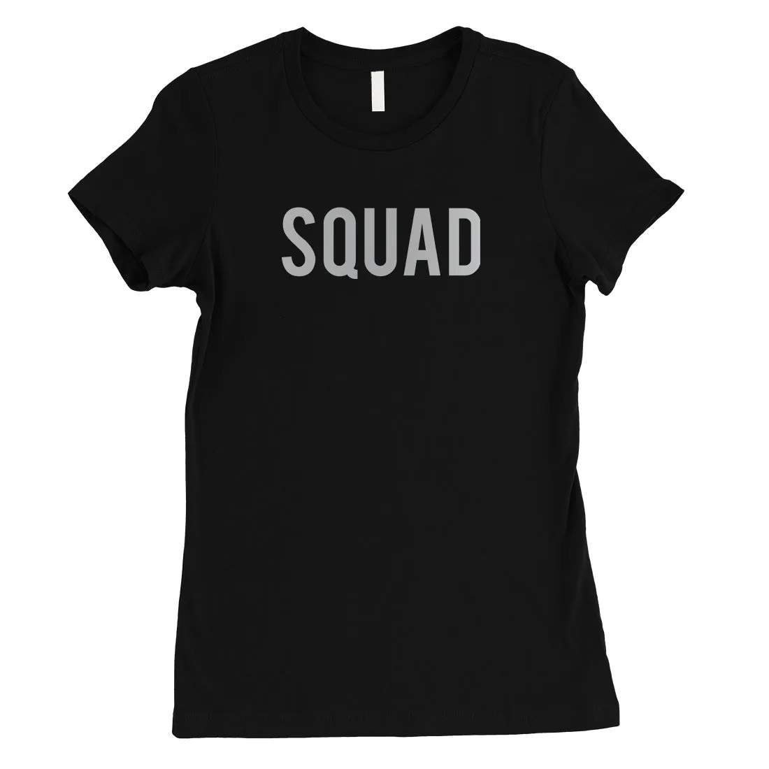 Bride Squad Boxed-SILVER Womens T-Shirt Perfect Exciting Wedding