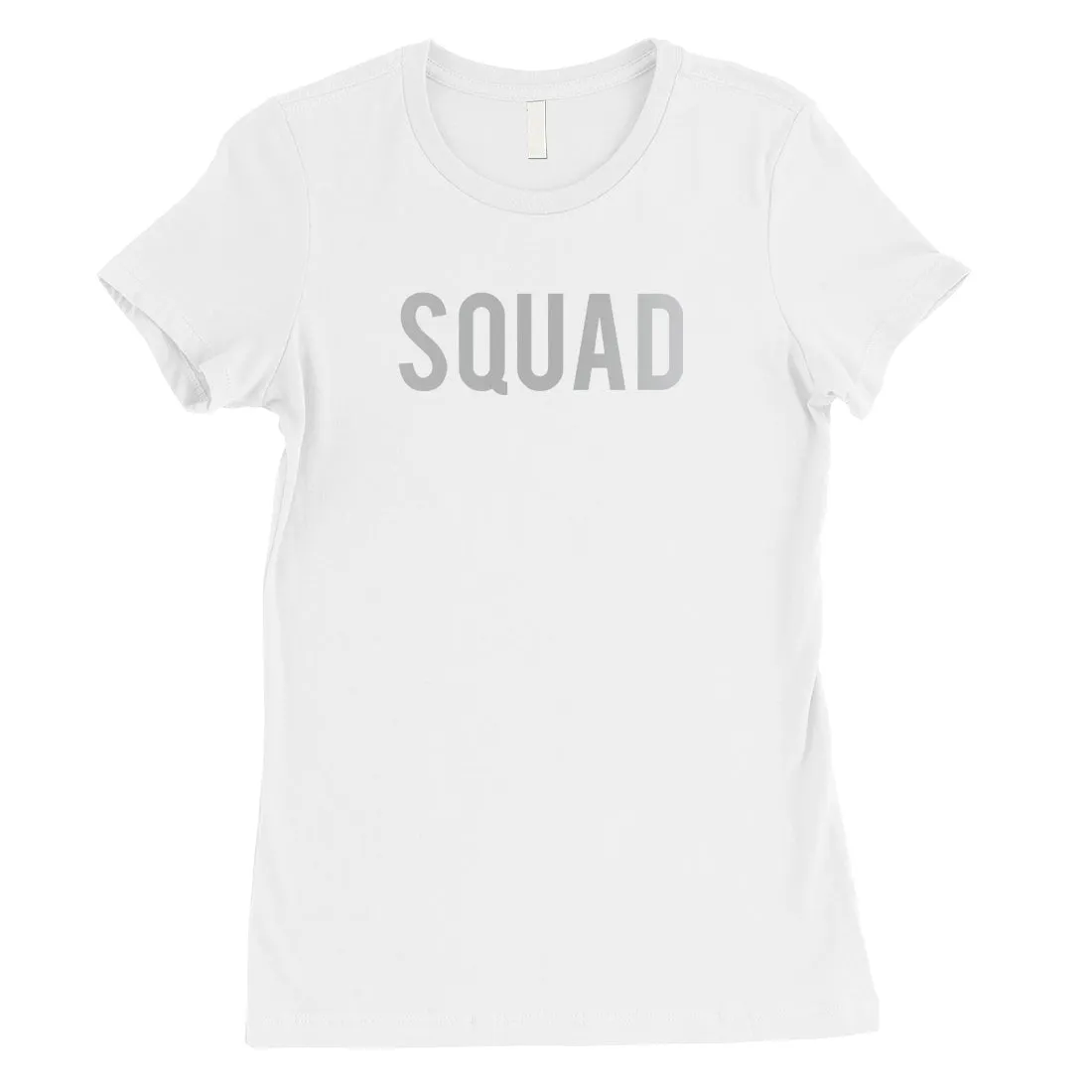 Bride Squad Boxed-SILVER Womens T-Shirt Perfect Exciting Wedding