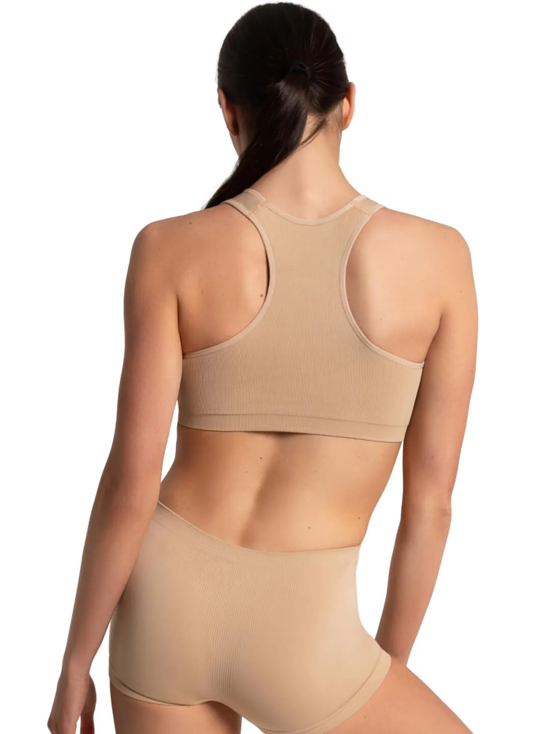 Capezio Womens Racer Back Crop 3760W