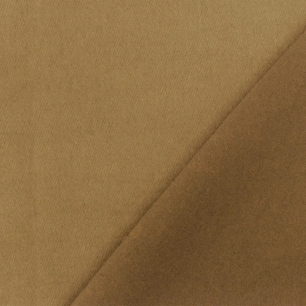 Caramel Beige Famous Designer Poly Vintage Heavy Satin Fabric