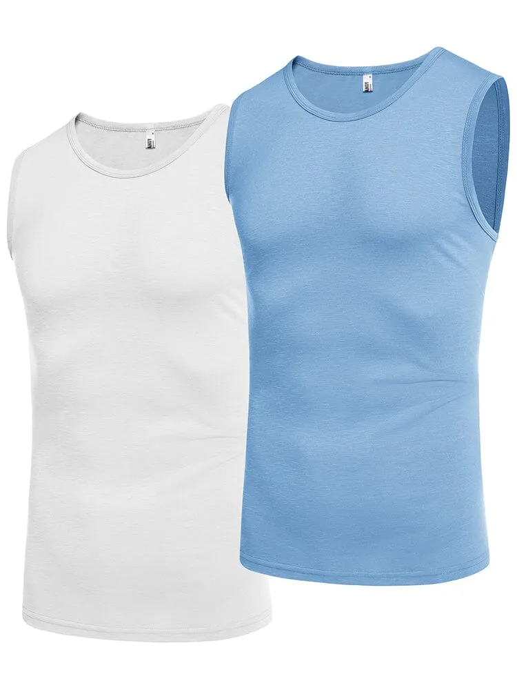 Casual Soft 2-Pack Gym Tank Top (US Only)