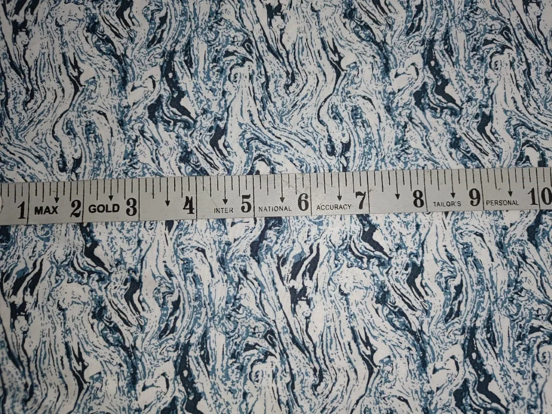 Cotton Poplin Fabric Marble Print 58&quot; WIDE