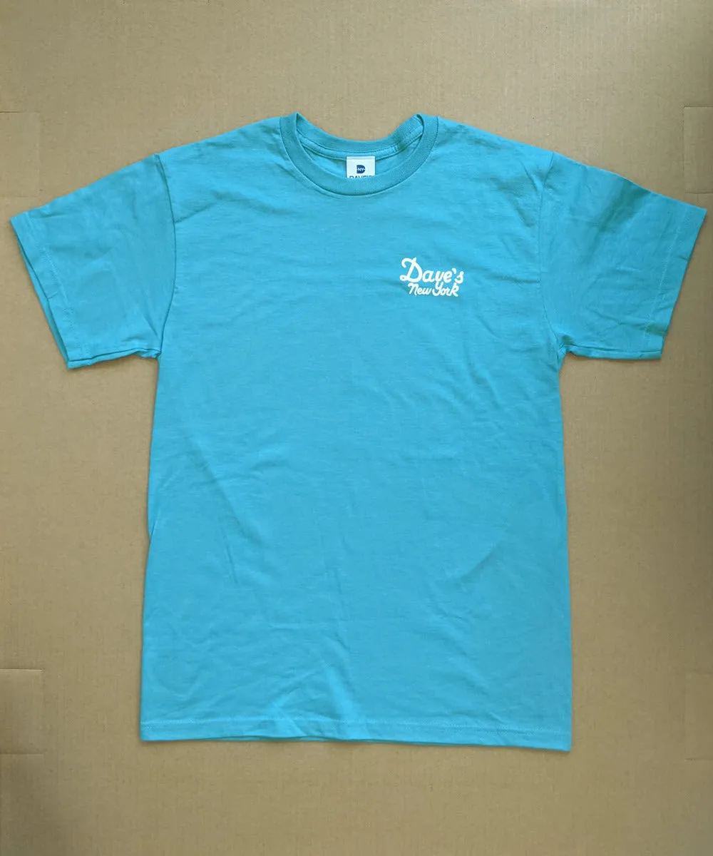 Dave’s New York Vintage Logo Short Sleeve T-shirt - Sea Green