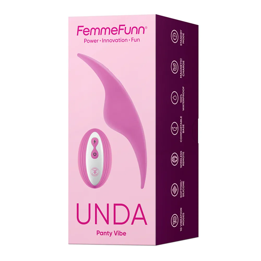 FemmeFunn Unda Remote Control Slimline Silicone Panty Vibrator