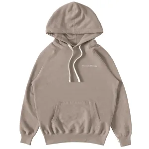 French Terry Hoodie Truffle - Unisex