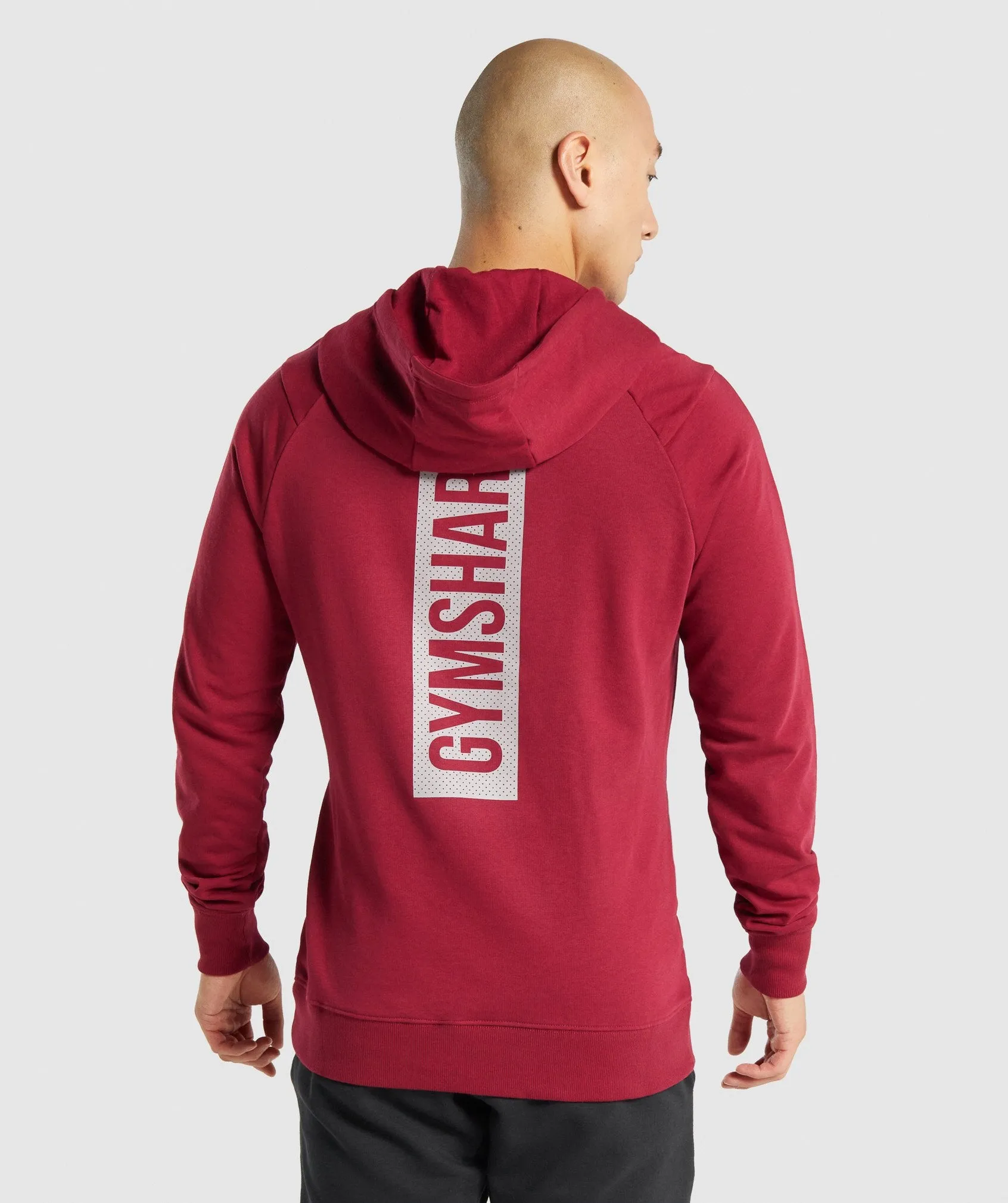 Gymshark Bold Hoodie - Burgundy