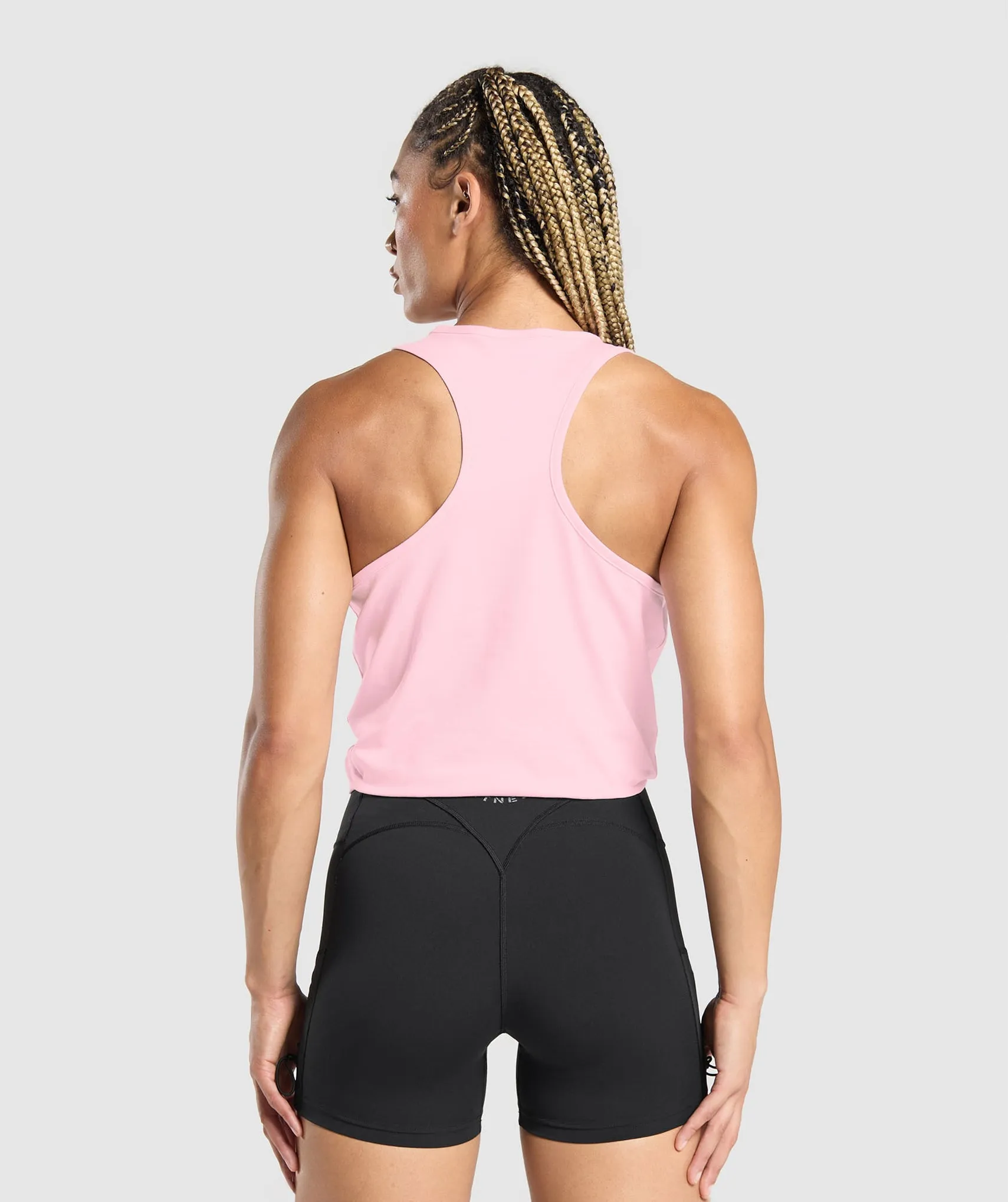 Gymshark Training Cotton Tank - Varsity Pink