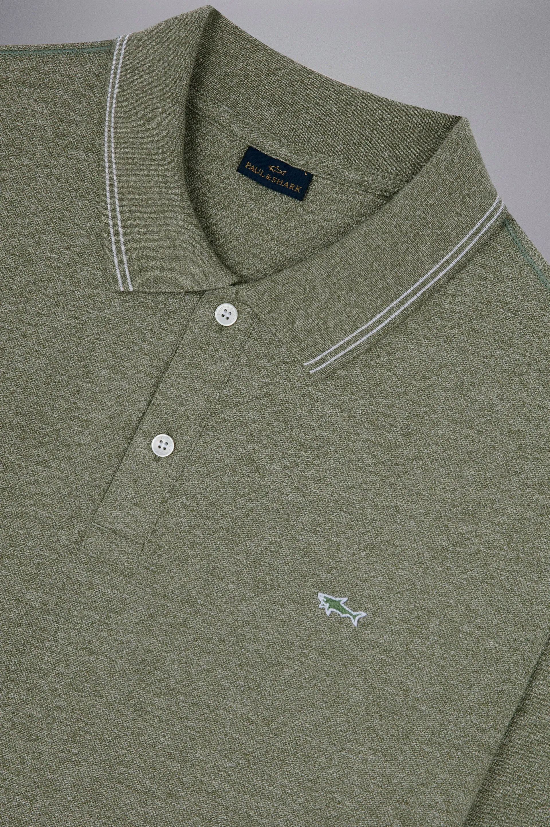 ID24281-Paul and Shark Soft Green Polo Shirt