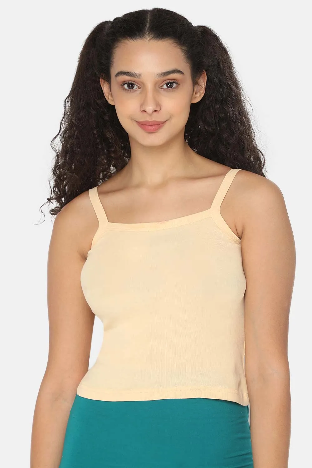 Intimacy Full Coverage 100% Cotton Slip Camisole – IN01 | Non-Padded & Seamless Comfort for Everyday Wear