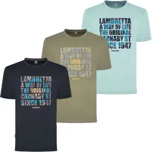 Lambretta Mens Original Carnaby Crew Neck T-Shirt