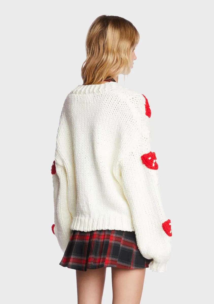 Level Up Mushroom Sweater