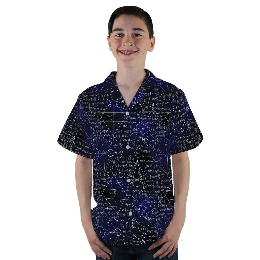 Math And Physics Space Youth Hawaiian Shirt