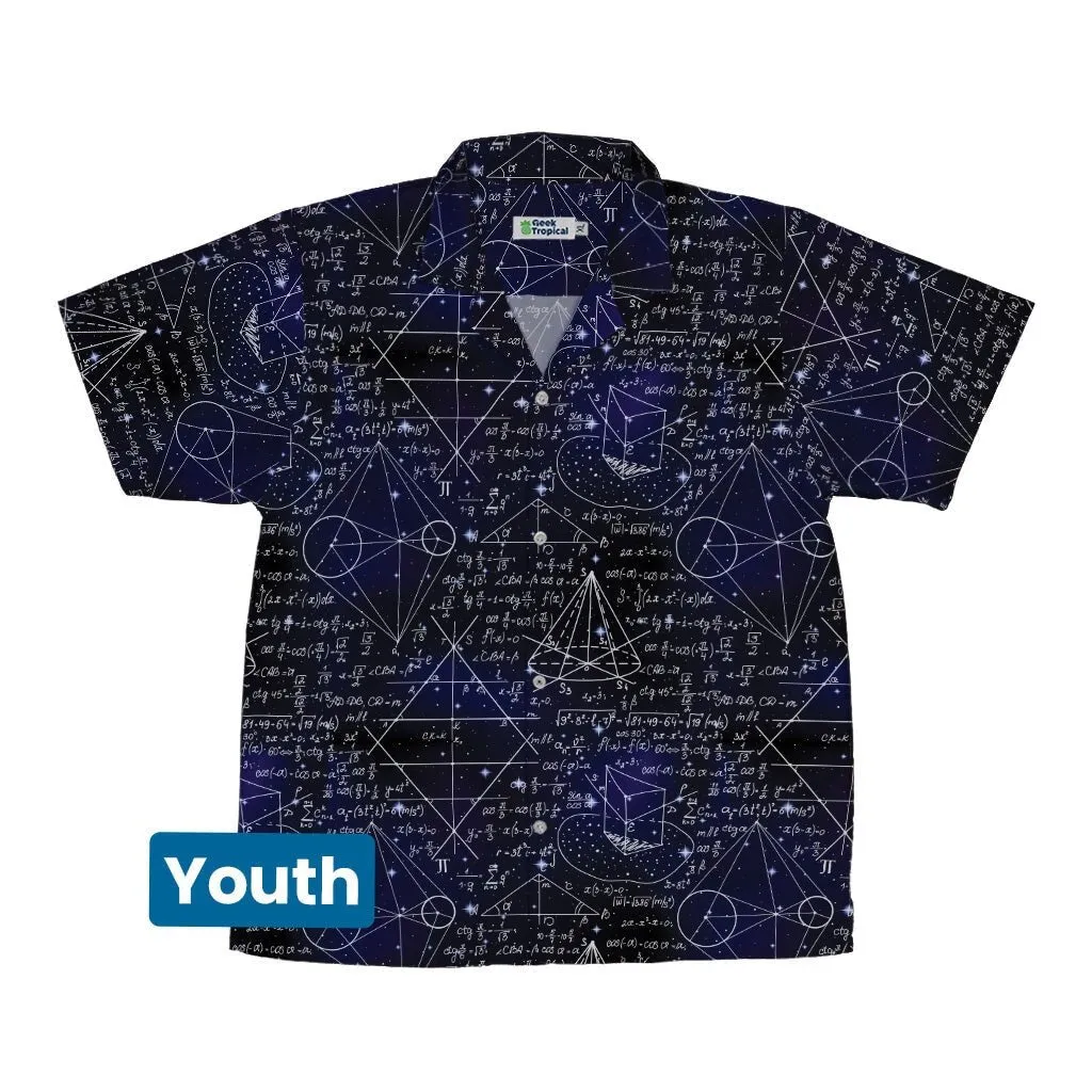 Math And Physics Space Youth Hawaiian Shirt