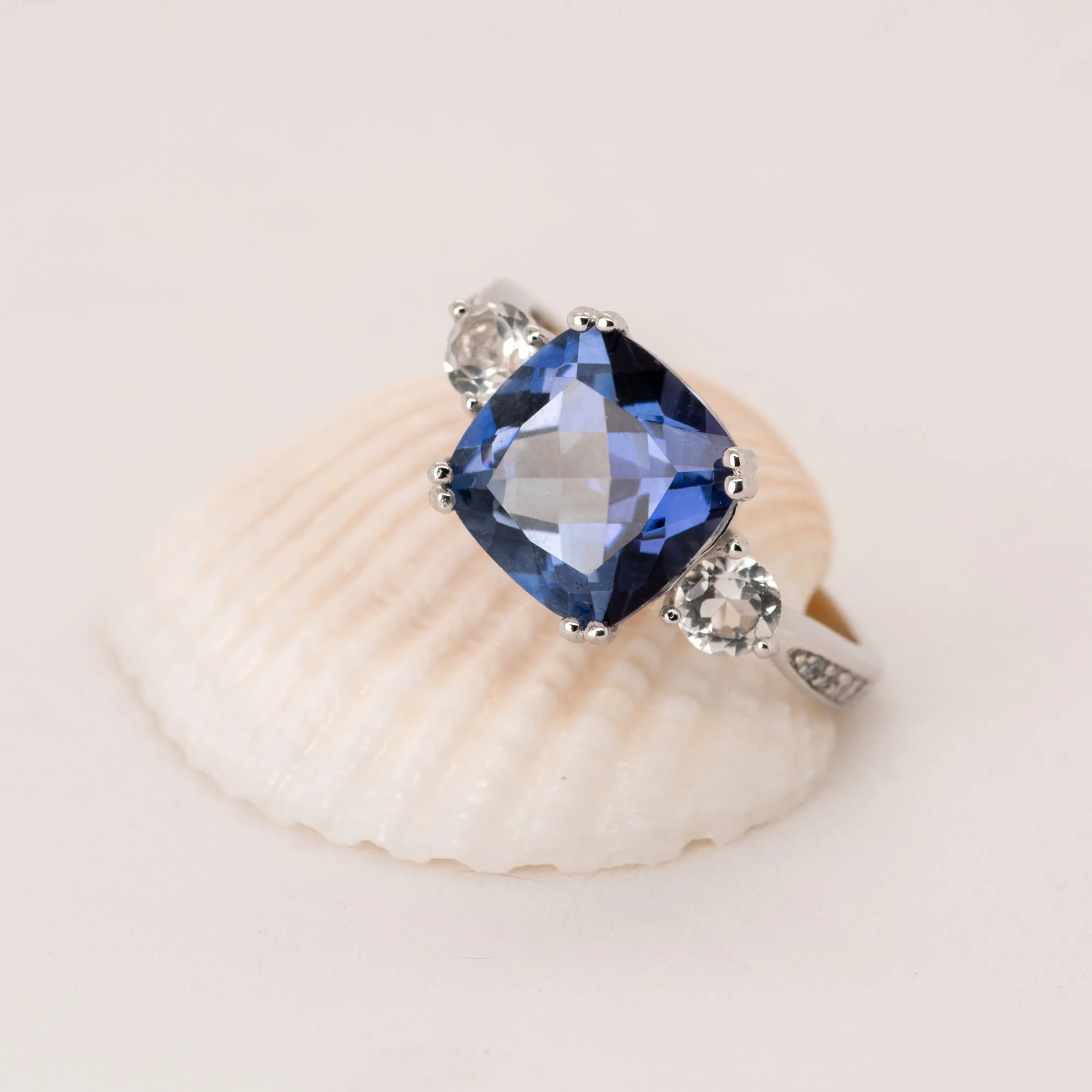 Melina Blue Quartz Ring