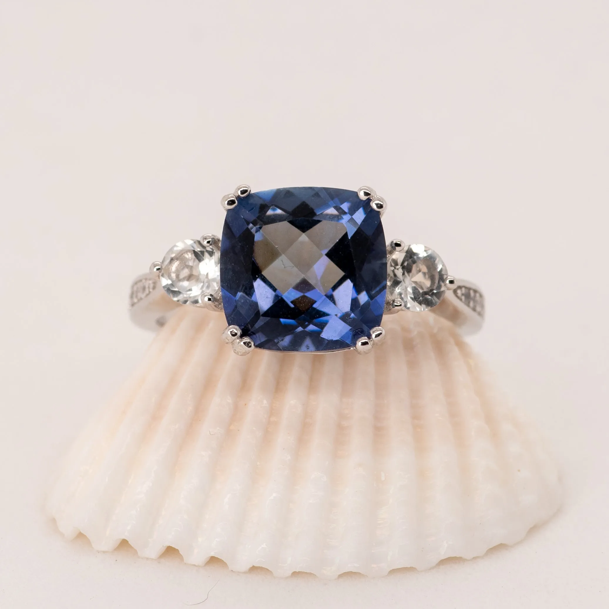 Melina Blue Quartz Ring