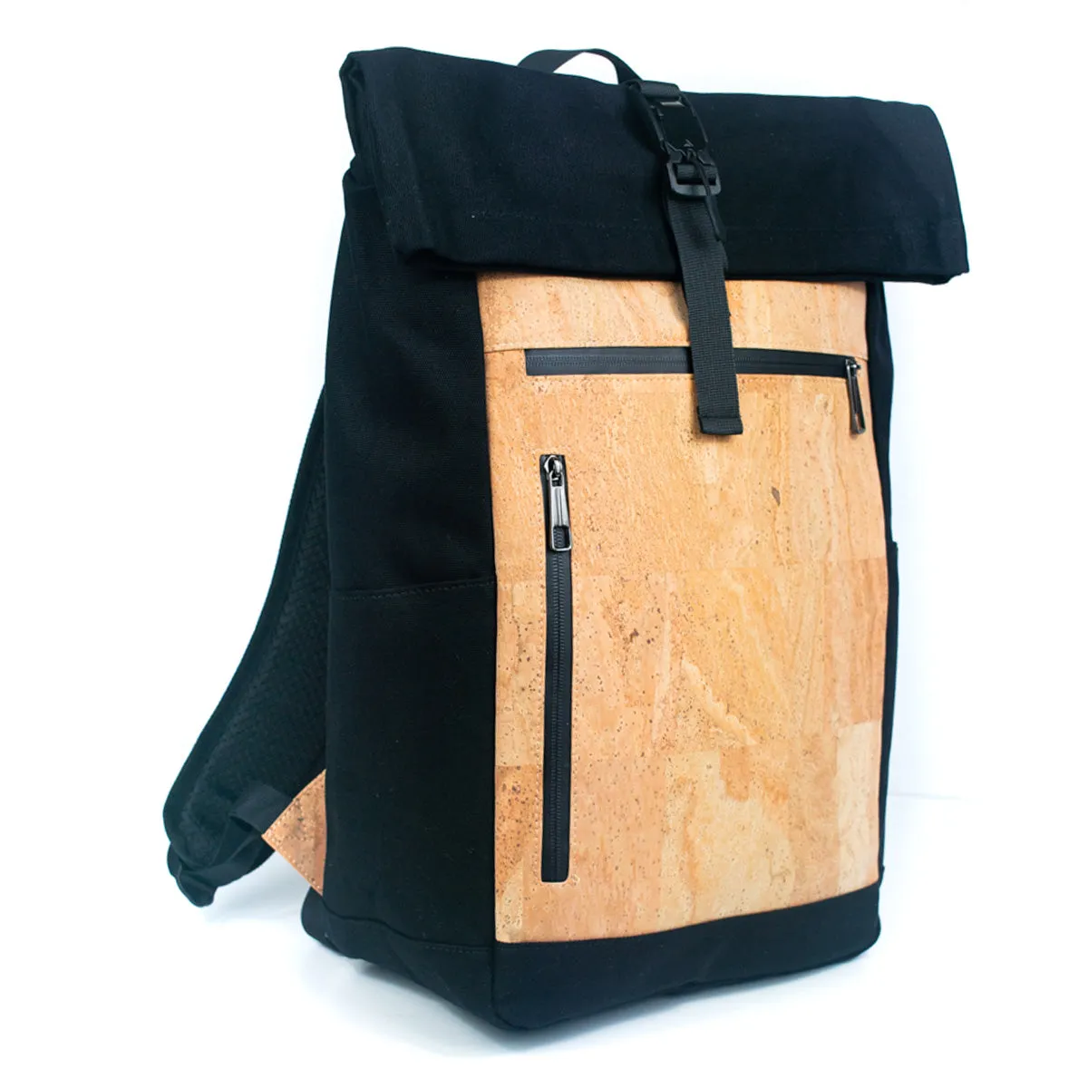 Men's Cork and Canvas Fusion Laptop Commuter Backpack BAG-2286