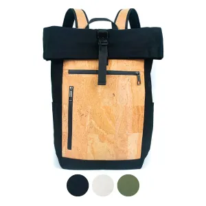 Men's Cork and Canvas Fusion Laptop Commuter Backpack BAG-2286