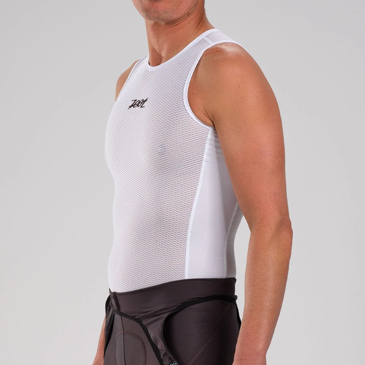 Men's LTD Cycle Base Layer - White