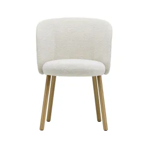 Mikado Dining Side Chair with Wood Base