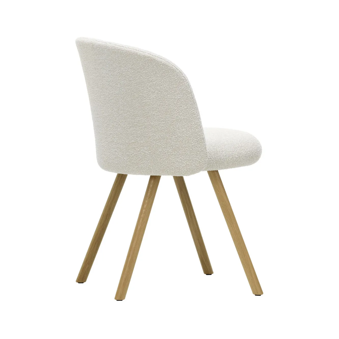 Mikado Dining Side Chair with Wood Base