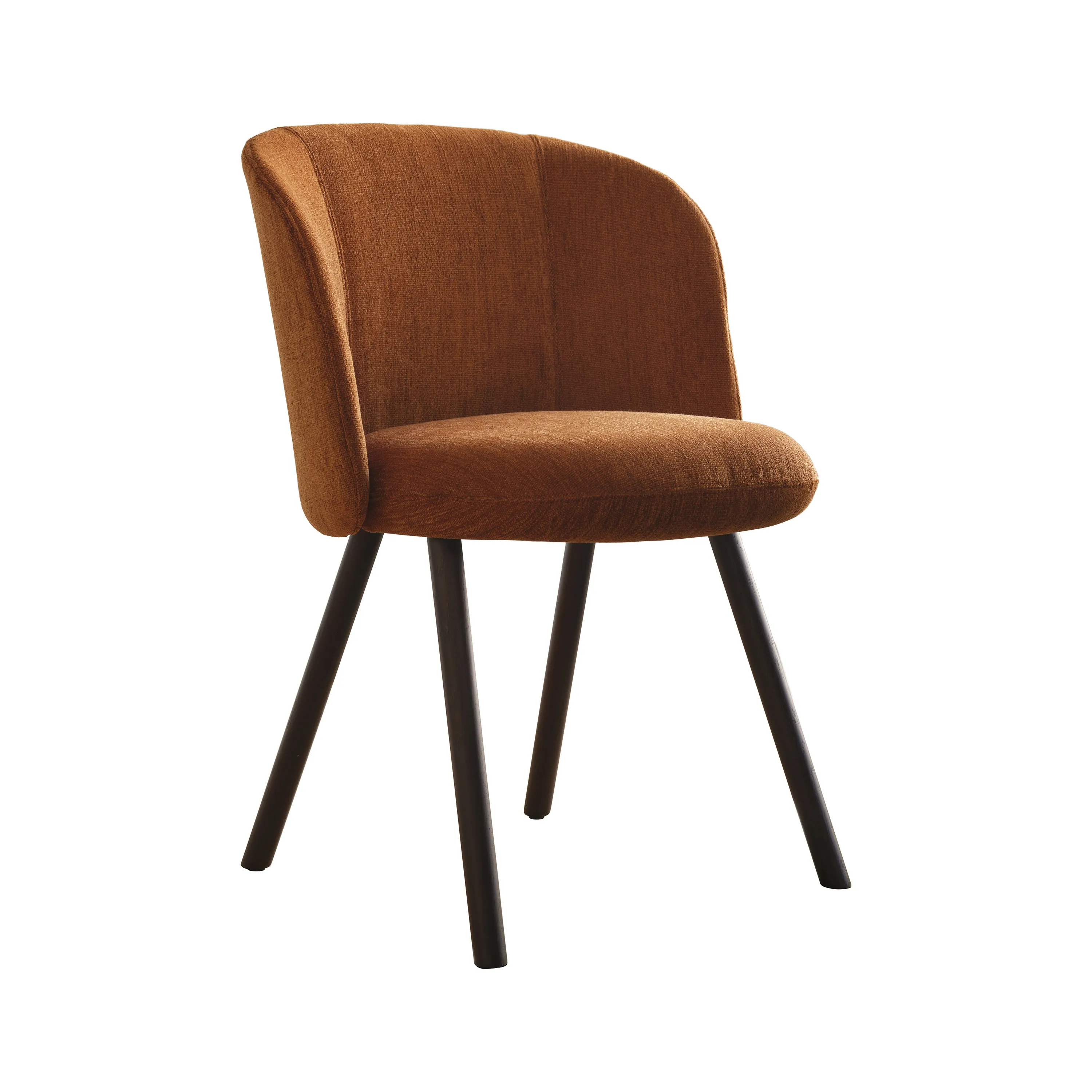 Mikado Dining Side Chair with Wood Base