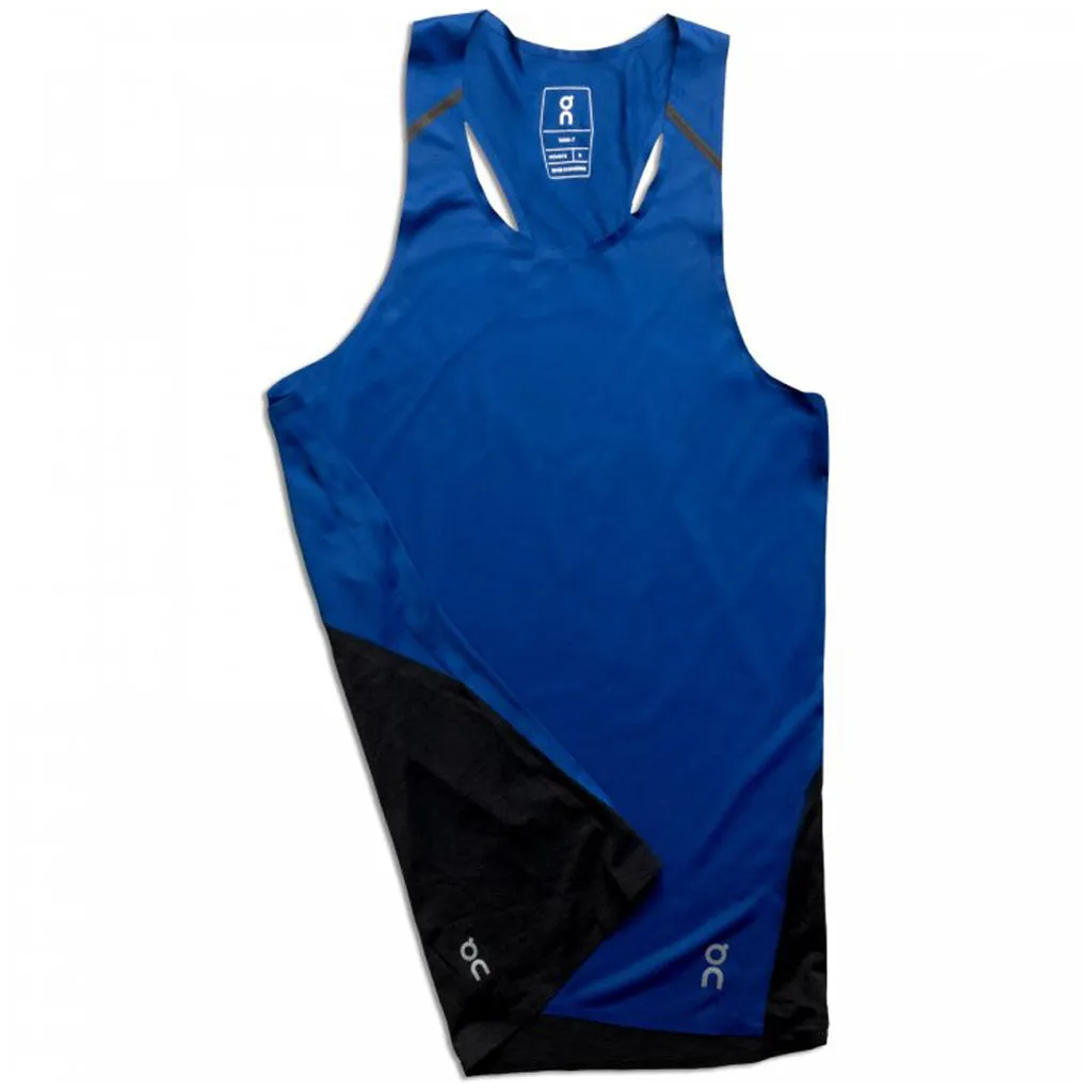 On Running Tank-T Women's Indigo Black