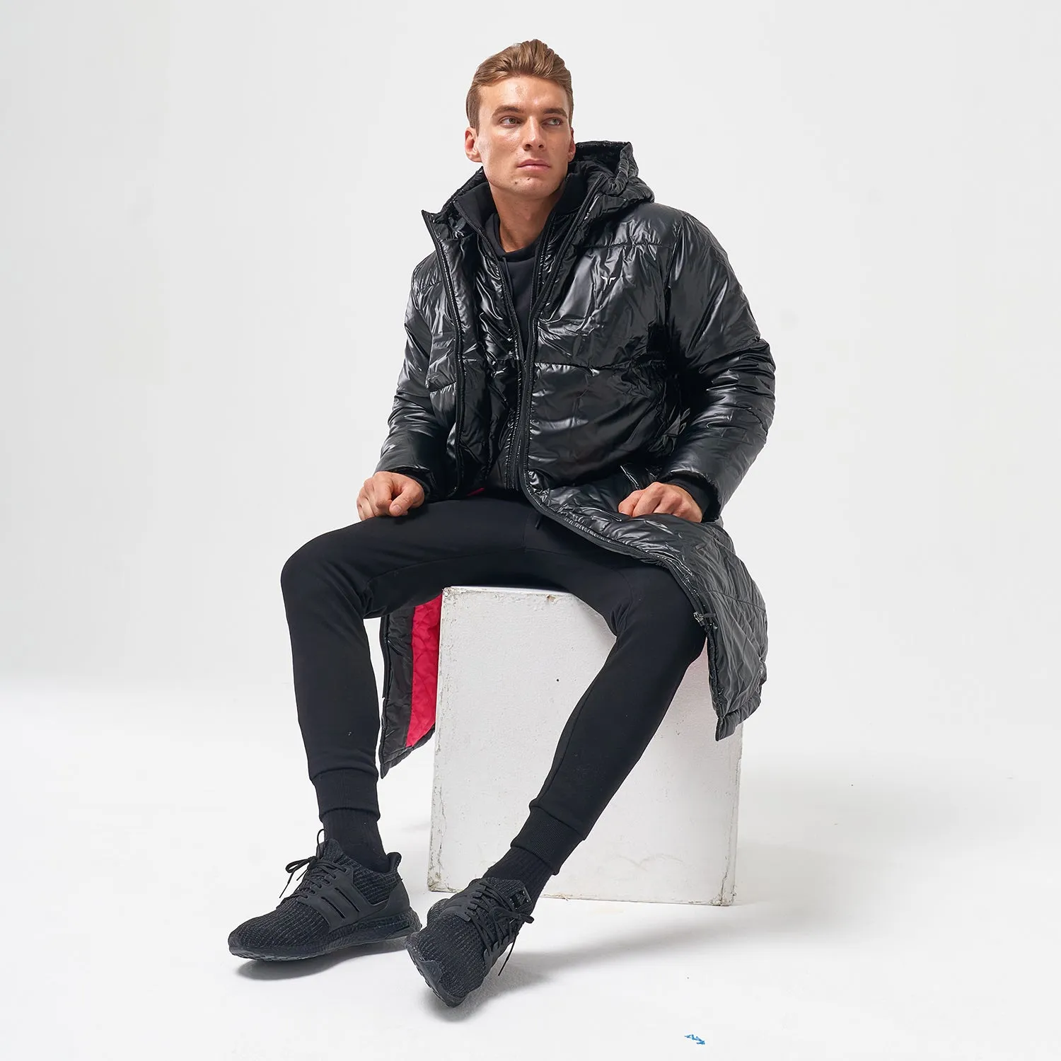 Rebel Puffer Coat - Black