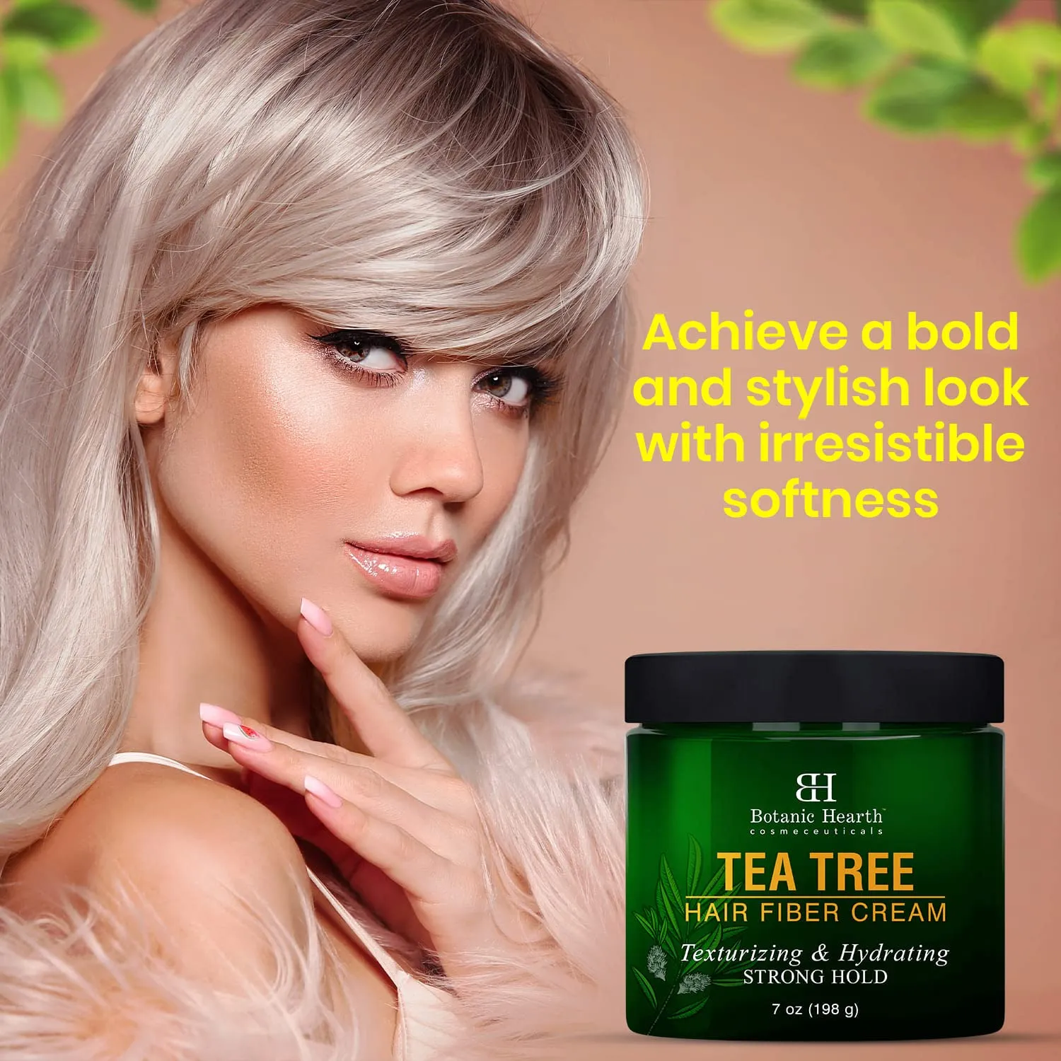 Tea Tree Hair Fiber Cream with Lavender Oil | 7 oz