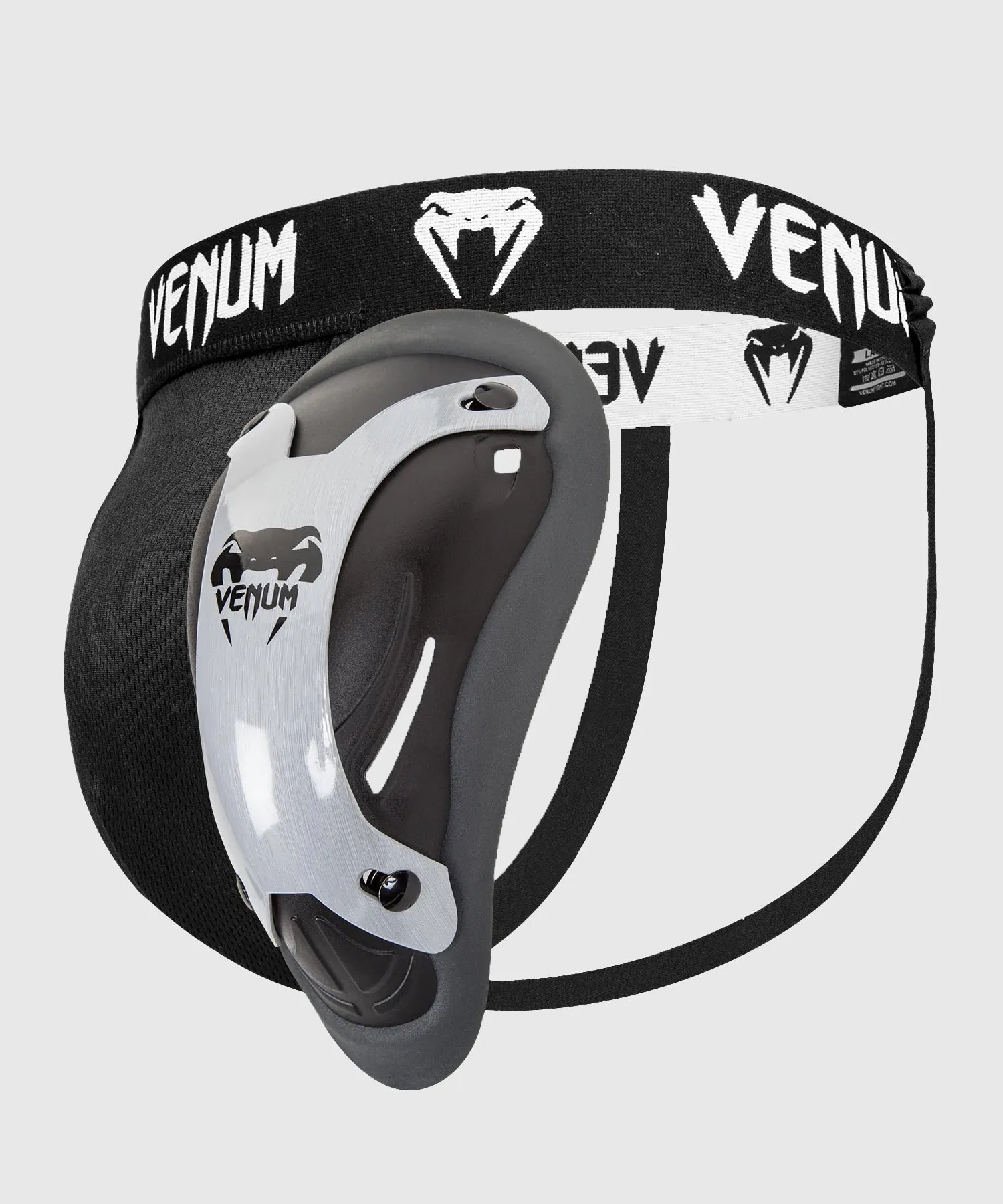 Venum Competitor Groin Guard & Support - Silver Series