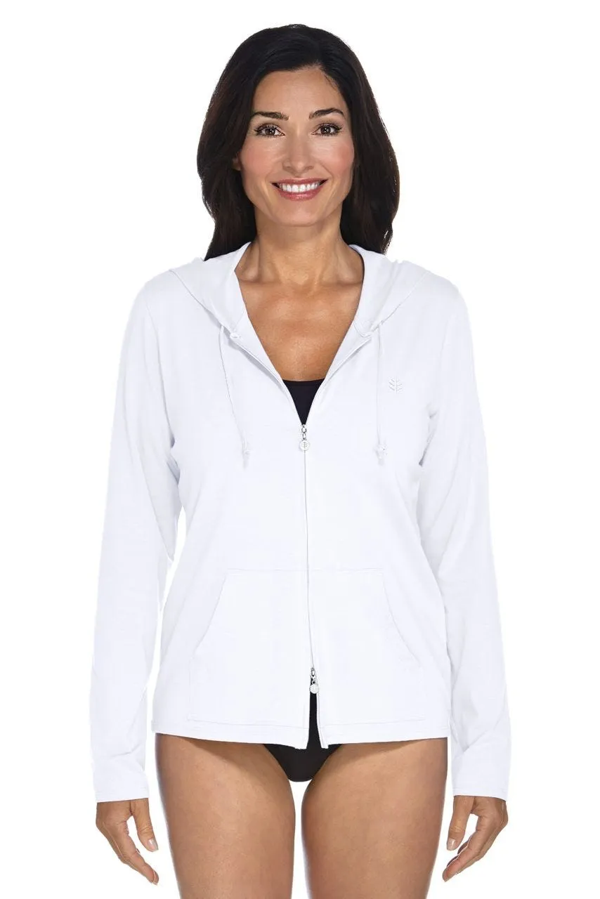 Women's Seaside Hoodie  |  White