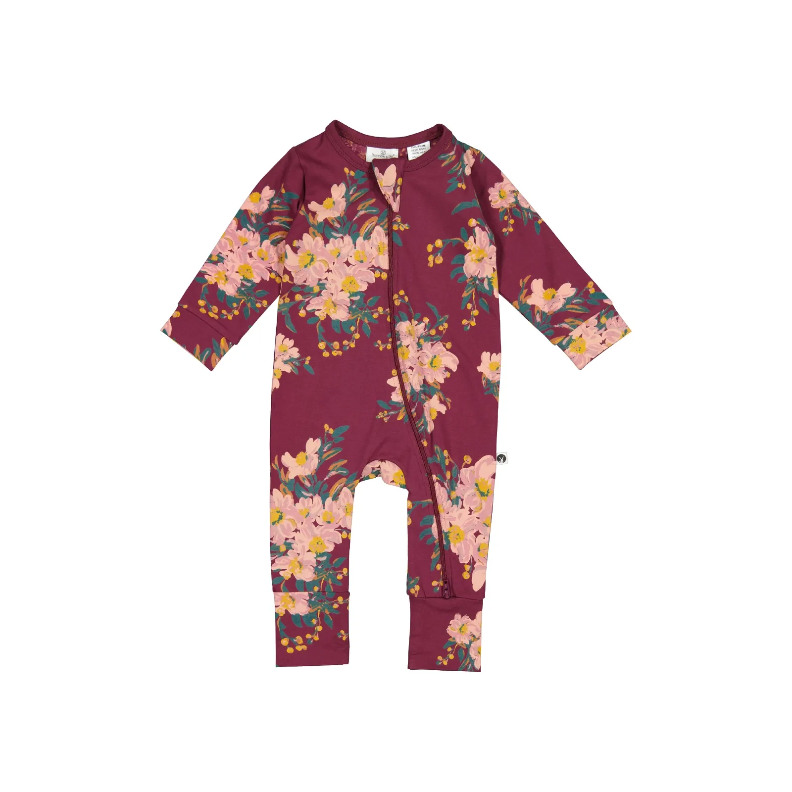 Zip Suit - Alpine Flowers